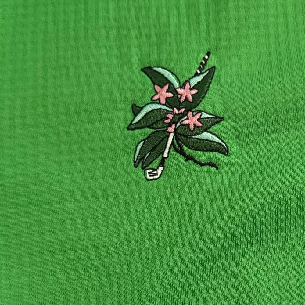 Green Under Armour Large Golf Pullover - Picture 2 of 4